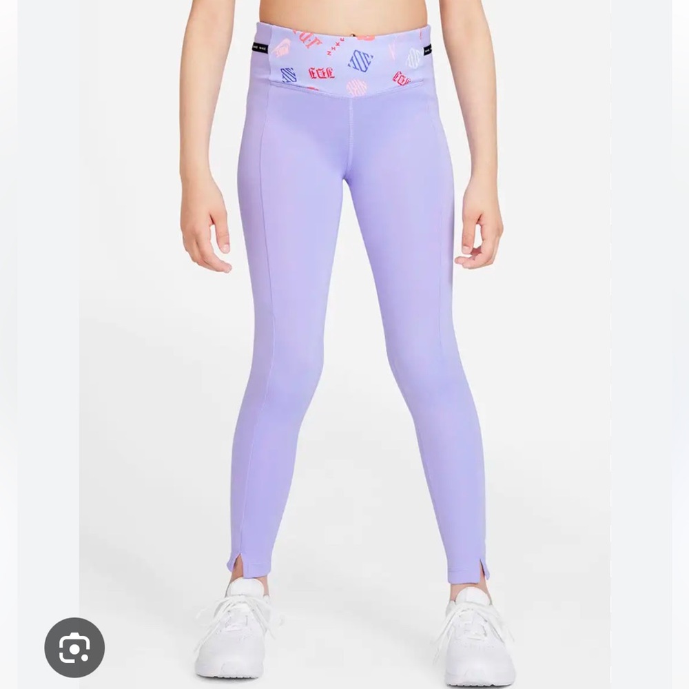 Nike Girl’s Dri-Fit Leggings Purple